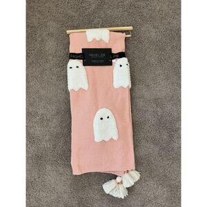 NWT Rachel Zoe Ghost Throw Blanket Pink